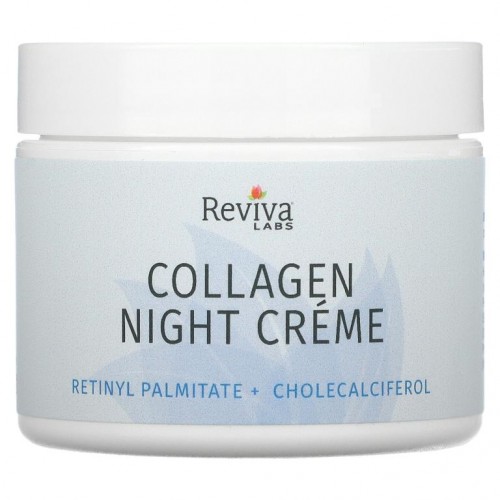 Reviva Labs, 콜라겐 나이트 크림, 55g(2oz)
