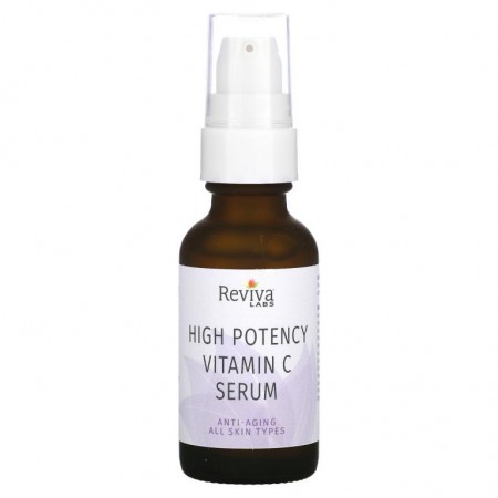Reviva Labs, 듀얼 소스 비타민 C 세럼, 안티에이징, 1 fl oz (29.5 ml)