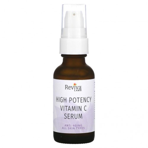 Reviva Labs, 듀얼 소스 비타민 C 세럼, 안티에이징, 1 fl oz (29.5 ml)