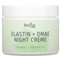 Reviva Labs, 엘라스틴 + DMAE 나이트 크림, 55g(2oz)