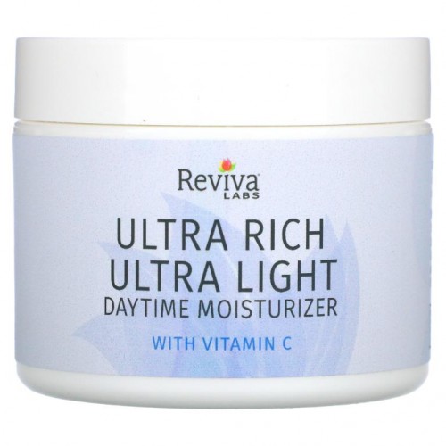Reviva Labs, 울트라 리치 울트라 라이트 데이타임 모이스처라이저 비타민C 함유, 55g(2oz)