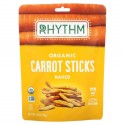 Rhythm Superfoods, 유기농 당근 스틱, 네이키드, 40g(1.4oz)