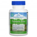 RidgeCrest Herbals, 불안 해소제, 스트레스 완화 복합제, 60 비건 캡