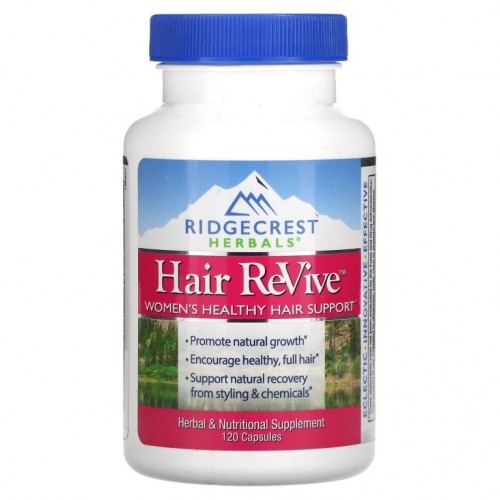 RidgeCrest Herbals, Hair ReVive, 120 캡슐