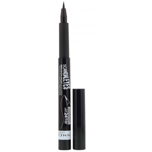 Rimmel London, 스캔들아이즈 마이크로 아이라이너, 001 블랙, 0.037fl oz(1.1ml)