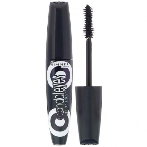 Rimmel London, 스캔들아이즈 레트로 글램 마스카라, 003 익스트림 블랙, 0.41fl oz(12ml)