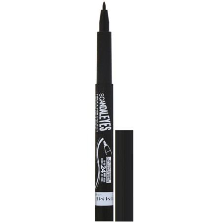 Rimmel London, 스캔달아이즈 틱 & 씬 아이라이너, 블랙 001, .0367fl oz(1.1ml)