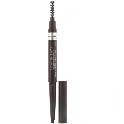 Rimmel London, 브로우 디스 웨이 아이브로우 디파이너, 003 다크 브라운, 0.008oz(0.25g)
