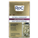 RoC, Retinol Correxion 라인 스무딩 나이트 세럼 캡슐, 생분해성 캡슐 30정