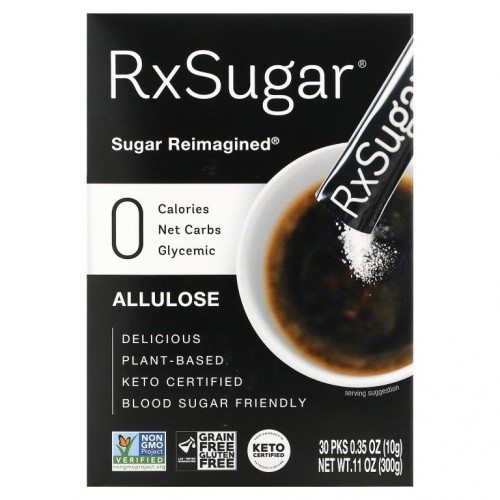 RxSugar, 알룰로오스, 스틱 30팩, 각 10g(0.35oz)