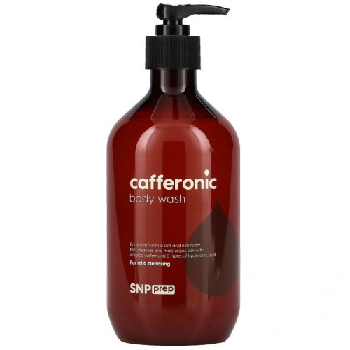 SNP, Cafferonic Body Wash, 16.90 fl oz (500 ml)