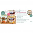 Sage Spoonfuls, Tough Glass Combo Pack, 6 Pack