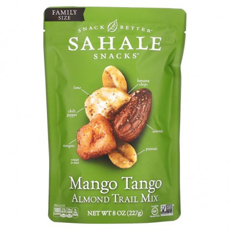 Sahale Snacks, 스낵 베터, 망고 탱고 아몬드 믹스, 8.0 oz (226 g)