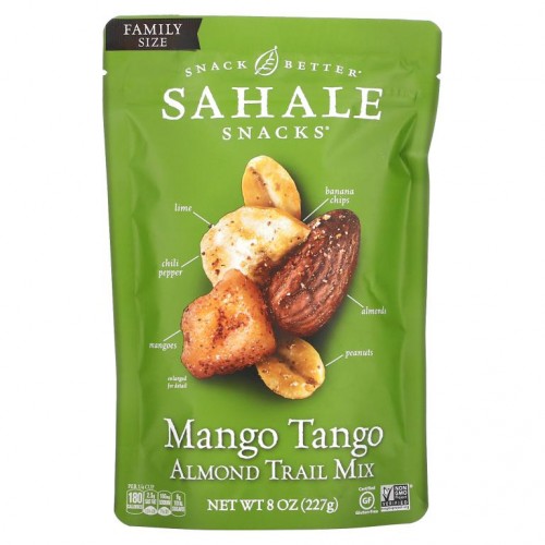 Sahale Snacks, 스낵 베터, 망고 탱고 아몬드 믹스, 8.0 oz (226 g)