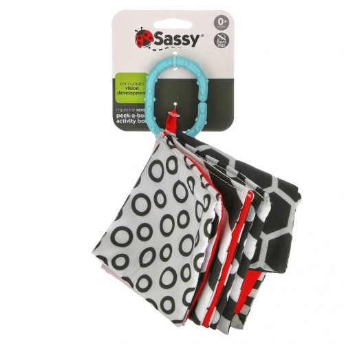Sassy, Inspire The Senses, 피카부 활동 책, 0개월 이상, 1개
