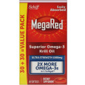 Schiff, MegaRed, 우수한 오메가3 크릴 오일, 1,000mg, 소프트젤 60정