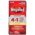 Schiff, MegaRed, Advanced 4 In 1 Omega-3s, Extra Strength, 900 mg, 40 Softgels