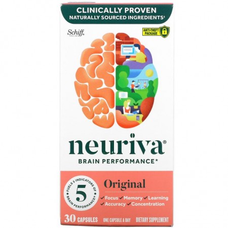 Schiff, Neuriva 브레인 퍼포먼스, 오리지널, 캡슐 30정