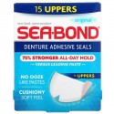 SeaBond, 의치용 점착제 씰, 오리지널, 상부용 15개