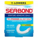SeaBond, 의치용 점착제 씰, 오리지널, 하부용 15개