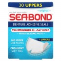 SeaBond, 의치용 점착제 씰, 오리지널, 상부용 30개