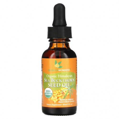SeaBuckWonders, 유기농 히말라야 산자나무 씨 오일, 30 ml(1 oz)