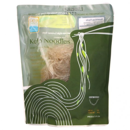 Sea Tangle Noodle Company, 켈프 누들, 녹차 함유, 12 온스 (340g)