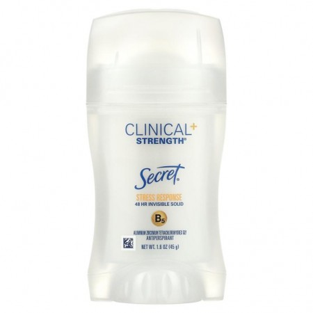 Secret, Clinical + Strength Deodorant, Stress Response, 1.6 oz (45 g)