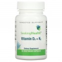 Seeking Health, Vitamin D3 + K2, 60 Vegetarian Capsules