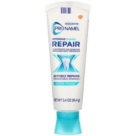 Sensodyne, ProNamel, 인텐시브 에나멜 리페어 치약, 엑스트라 프레시, 96.4g(3.4oz)