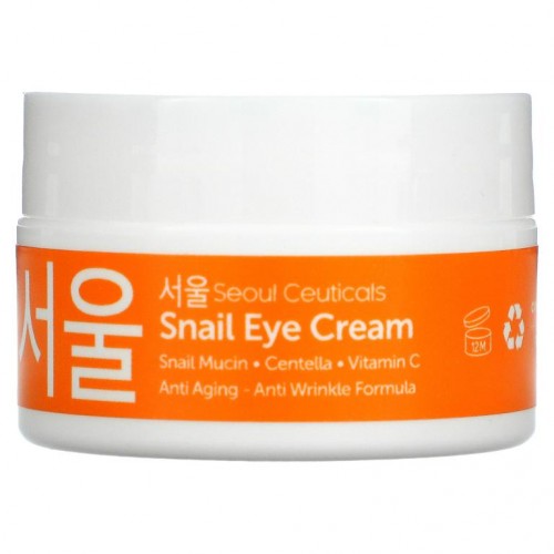 SeoulCeuticals, 달팽이 아이크림, 15ml(0.5fl oz)