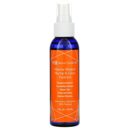 SeoulCeuticals, Marine Mineral Pump & Glow Essence, 4 fl oz (120 ml)