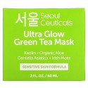 SeoulCeuticals, 울트라 글로우 그린티 뷰티 마스크, 60ml(2fl oz)
