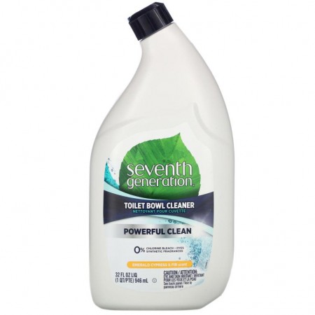 Seventh Generation, 화장실 변기 클리너, 에메랄드 사이프러스 & 전나무, 946ml(32fl oz)
