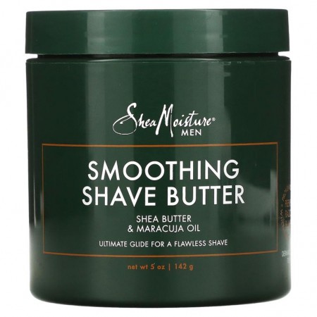 SheaMoisture, 남성용, 스무딩 셰이브 버터, 142g(5oz)