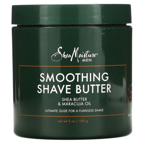 SheaMoisture, 남성용, 스무딩 셰이브 버터, 142g(5oz)