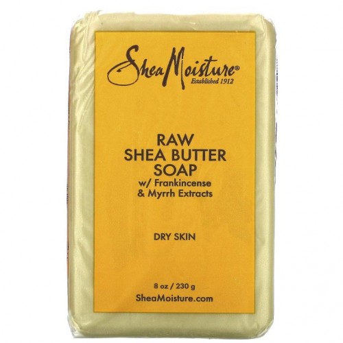 SheaMoisture, 무가공 시어버터 비누, 230g(8oz)
