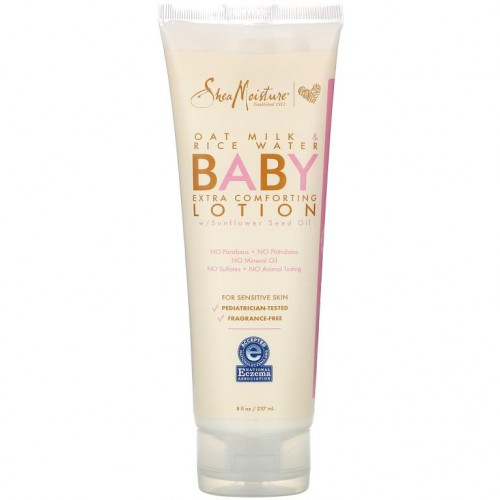 SheaMoisture, 베이비 로션, 오트 밀크 & 라이스 워터, 237ml (8 fl oz)