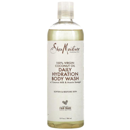 SheaMoisture, 100% Virgin Coconut Oil, Daily Hydration Body Wash, 13 fl oz (384 ml)