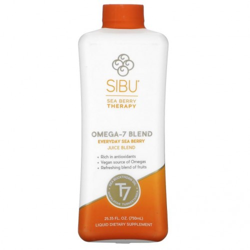 Sibu Beauty, 오메가7 혼합물, 에브리데이 산자나무즙 혼합물, 750ml(25.35fl oz)
