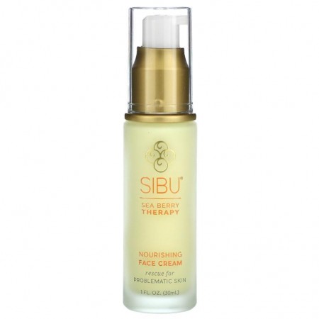 Sibu Beauty, 씨 베리(Sea Berry) 치료, 페이스 영양 크림, 1 액상 온스 (30 ml)
