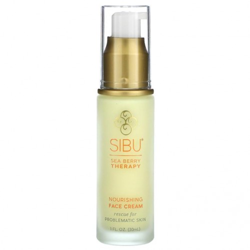 Sibu Beauty, 씨 베리(Sea Berry) 치료, 페이스 영양 크림, 1 액상 온스 (30 ml)