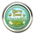 Sierra Bees, 체스트 럽 밤, 유칼립투스 & 페퍼민트, 17g(0.6oz)