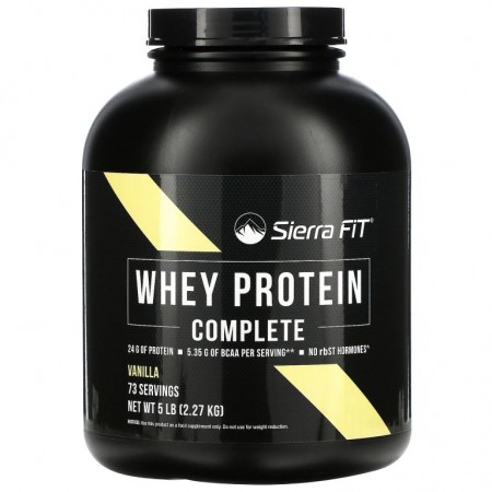 Sierra Fit, 유청 단백질 컴플리트, 바닐라, 2.27kg(5lb)