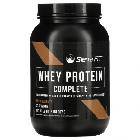 Sierra Fit, 유청 단백질 컴플리트, 리치 초콜릿, 907g(2lbs)