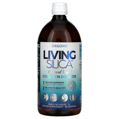 Silicium Laboratories, Orgono Living Silica, 콜라겐 부스터, 1L(33.8fl oz)