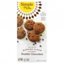 Simple Mills, 크런치 아몬드 가루 쿠키, 더블 초콜릿, 156g(5.5oz)