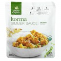 Simply Organic, 코르마 시머 소스, 인도 음식, 170g (6 oz)
