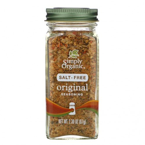 Simply Organic, 오리지널 시즈닝, 무염, 67g(2.30oz)