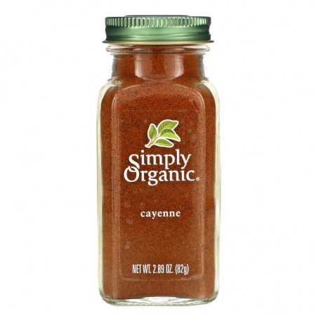 Simply Organic, 카이엔, 2.89 oz (82g)